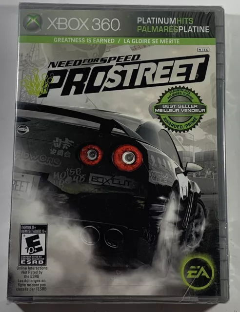 Need for Speed: Prostreet (Platinum Hits) Xbox 360 Brand New Sealed! (Read)