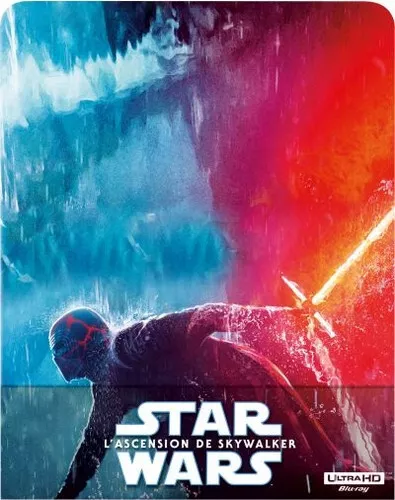 Star Wars IX L'Ascension de Skywalker - 3 x Blu-ray 4K UHD Steelbook metal