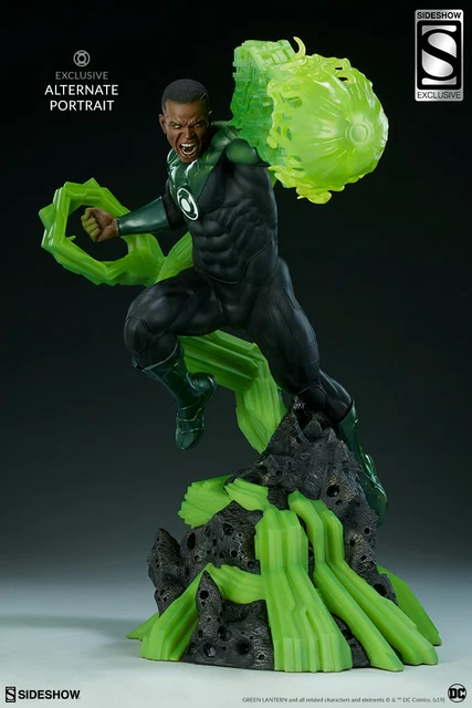 Sideshow - 1/4 Scale John Stewart Green Lantern! EXCLUSIVE!!! Factory Sealed!!!