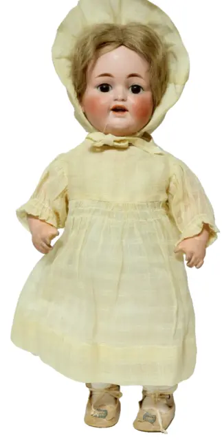 Old 36 CM Porcelain Head Simon Haddad? 435 - 6 Doll Porcelain Doll ? Doll
