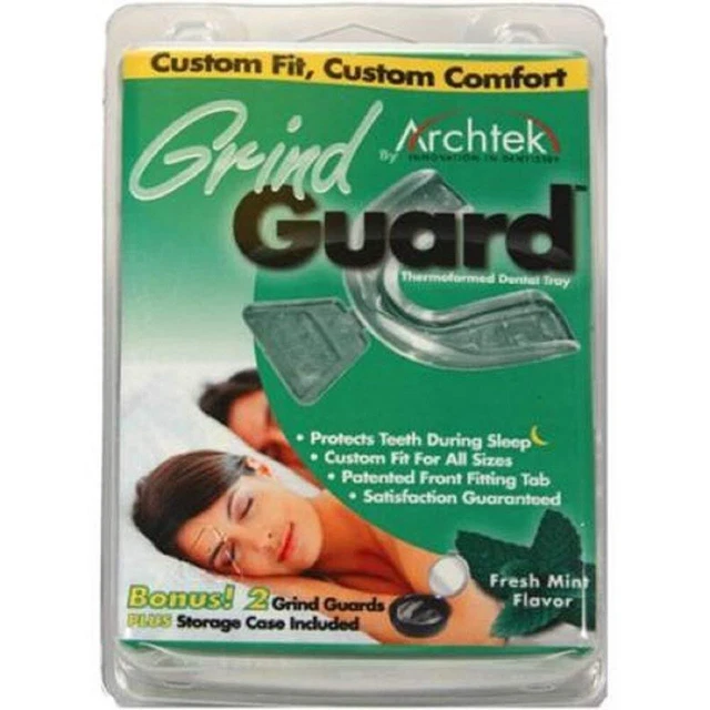 Bandeja dental protector de molienda Archtek Inc Archtek con estuche de almacenamiento, sabor como nuevo - 2