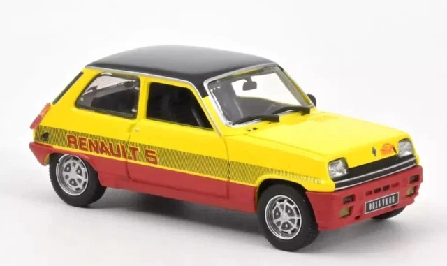NOREV jet-car 1/43 RENAULT 17 TS N833 Couleur jaune clair
