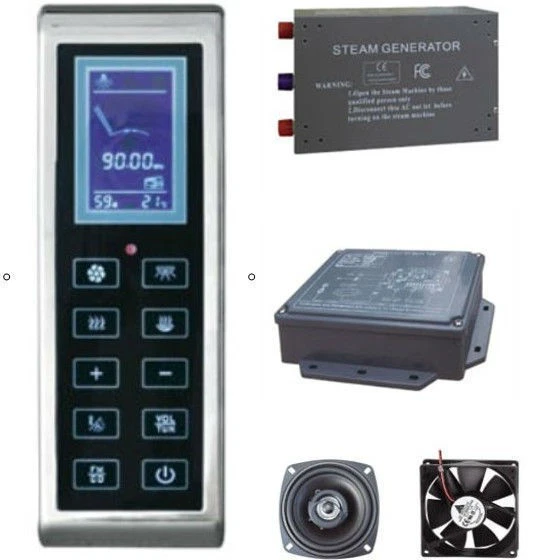 KL902 STEAM ROOM Controller（Wet+Dry Steaming）220V + 3KW Generator+Fan