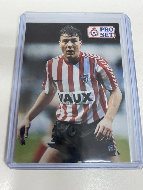 Sunderland Gary Owers Vintage Football Card In Double Protective Sleeve