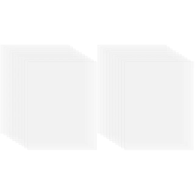 20 pcs Clear Plastic Panels Clear Plastic Sheets Picture Frame Sheets