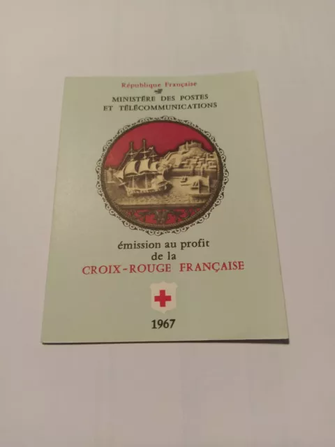 France 1967 Carnet Croix-Rouge N°2016 NEUF ** LUXE / red cross stamp notebook