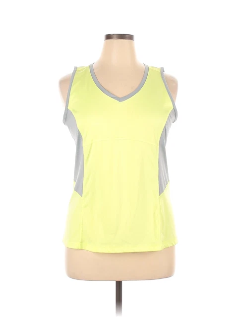 Tek Gear Women Yellow Active Tank XL