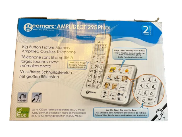 Geemarc Amplidect Large Button Telephone