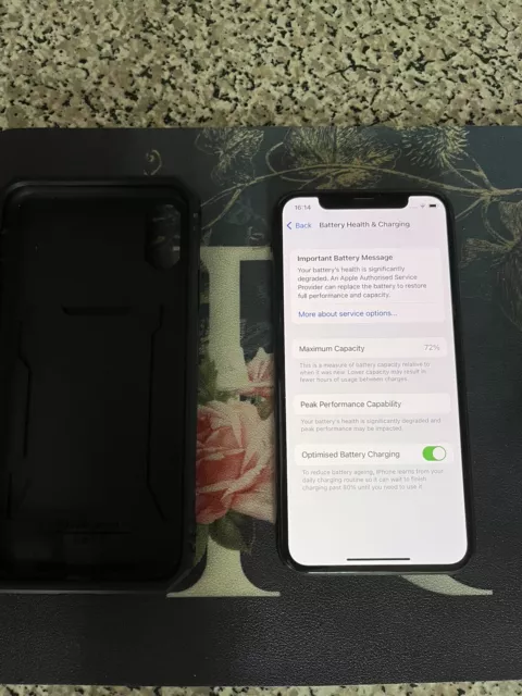 Apple iPhone X - 256GB - Black - A1901 (GSM)