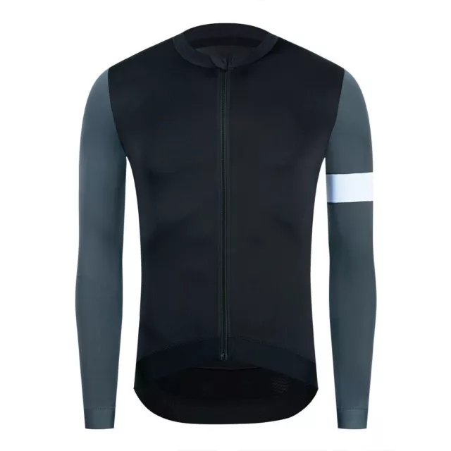 Men Cycling Long Sleeve Jersey Bike shirt Bicycle Breathable Top Racing Clothing
