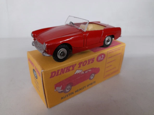 DINKY TOYS ENGLAND Austin Healey Sprite Ref 112 Très Bon État 1961/66