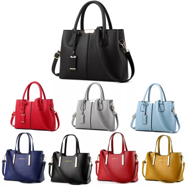 Fashion Women Leather Handbags Tote Purse Crossbody Messenger Satchel Sling Bag