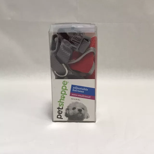 Pet Shoppe Red XS/S Dog Harness In Package
