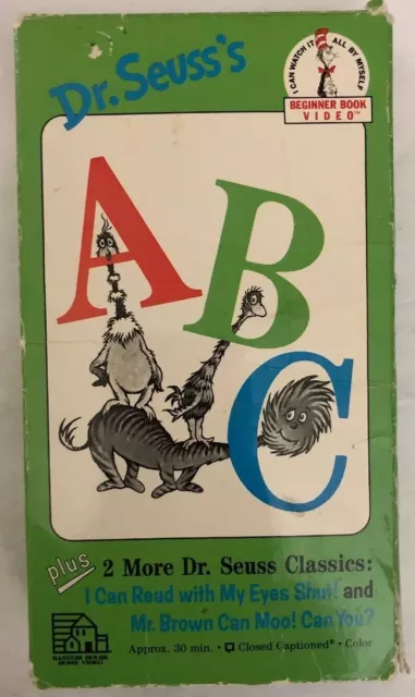 DR SEUSSS ABC, Dr Seuss, Used; Good Book EUR 7,94 - PicClick FR