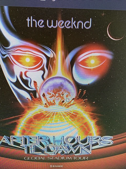 1 Biglietto THE WEEKND - 26/07/2023 - Ippodromo SNAI, Milano - Ingresso GIALLO