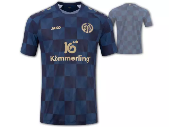 FSV Mainz 05 Auswärtstrikot 23 24 JAKO M05 Away Shirt Fan Jersey M L XL XXL 3XL