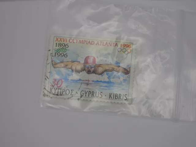 Cyprus:1996 Olympic Games - Atlanta, USA 30 stamp