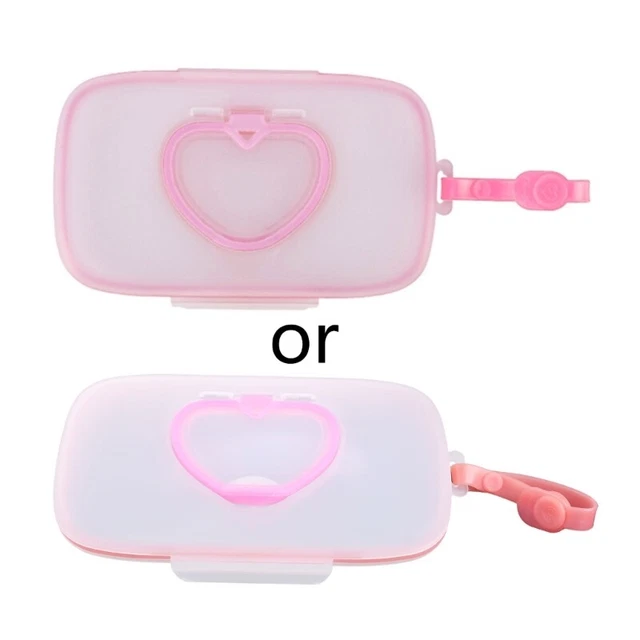 Wipe Dispenser Portable Refillable Wet Tissue Box Container Reusable Travel