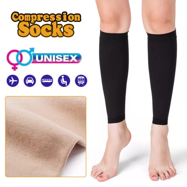 Compression Socks Women Men Graduated Athletic Medical Running Flight Travel DVT