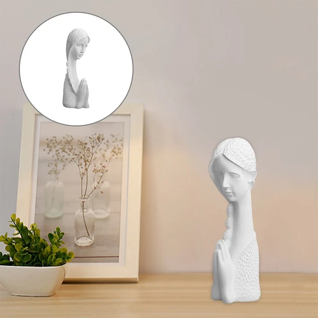 Figurine De Prière Statue Gardien Statuette Sculptures Fille La Modélisation
