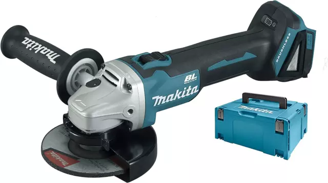 Makita DGA504ZJ Amoladora angular 18V 125mm Brushless + Caja Makpac...