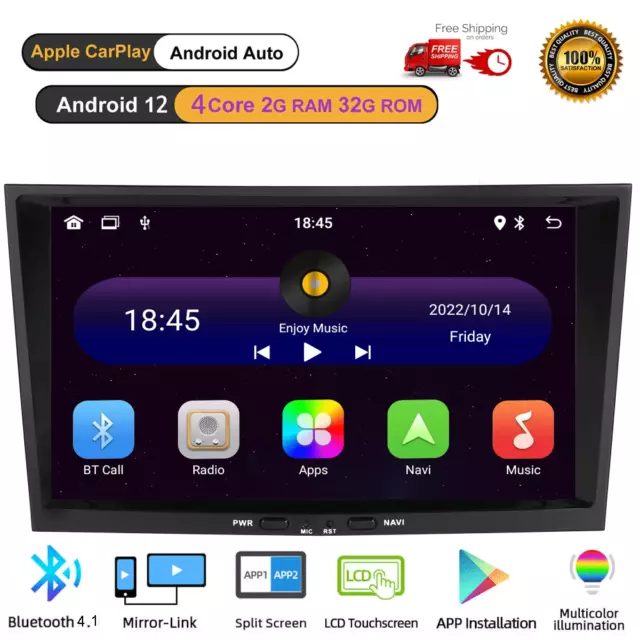 8" 2DIN AUTORADIO DAB GPS NAV Für Opel Astra Corsa C/D Vectra C Zafira B Android