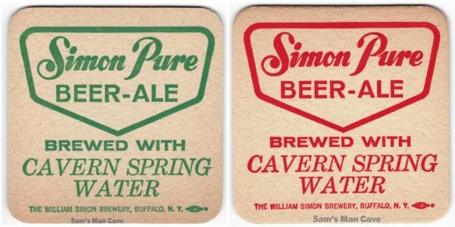 Simon Pure Beer Ale Beer Coaster