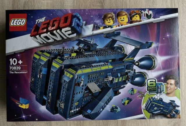 LEGO MOVIE 2 Set 70839 THE REXCELSIOR! Emmet Blue Raptor Spaceship