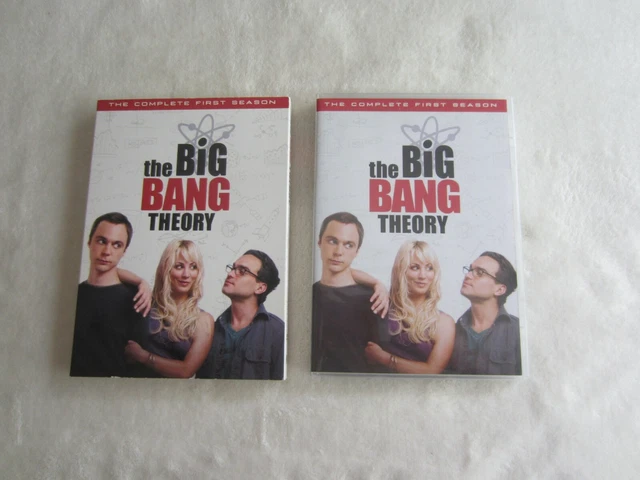 THE BIG BANG Theory: The Complete First Season (DVD, 2008, Set de 3 ...