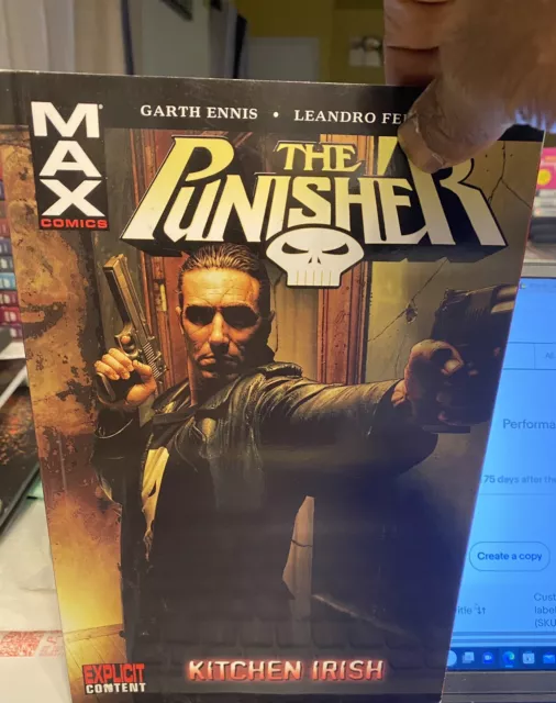 Punisher MAX Volume 2 Graphic Novel Kitchen Irish Marvel, 2004
