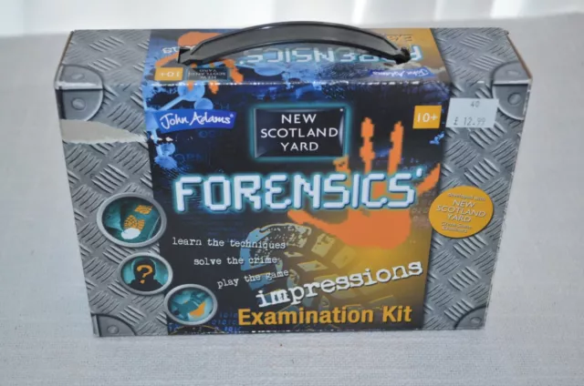 John Adams New Scotland Yard Forensics Impressions Examination Kit 10+ 3