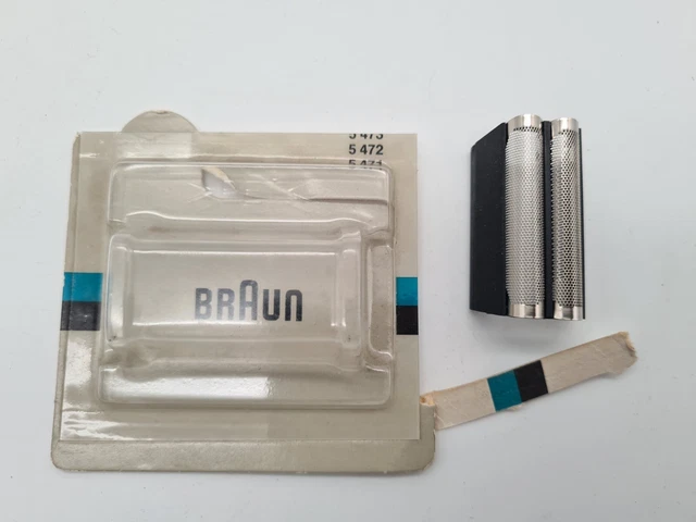 Original Doppel Scherfolie 585 mit Rahmen für BRAUN 5473 5472 5471 4005 4010