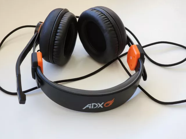 Gaming Headset ADX Firestorm A01 Wired Black & Orange PC / Mac / Xbox One / PS4