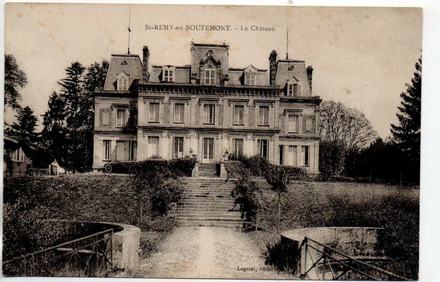 SAINT REMY EN BOUZEMONT - Marne - CPA 51 - le chateau 4