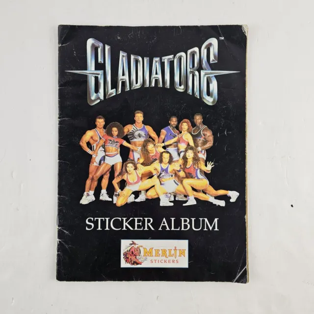 Gladiators Sticker Album Merlin stickers 167/191 complete