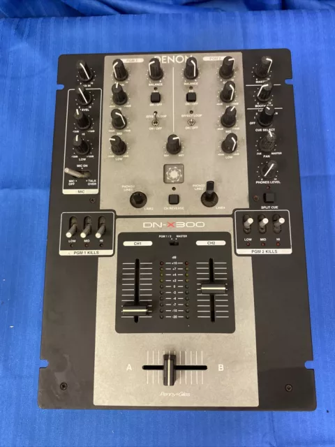 Denon DN-X300 High Performance 2-Channel DJ Mixer 3-Band EQ