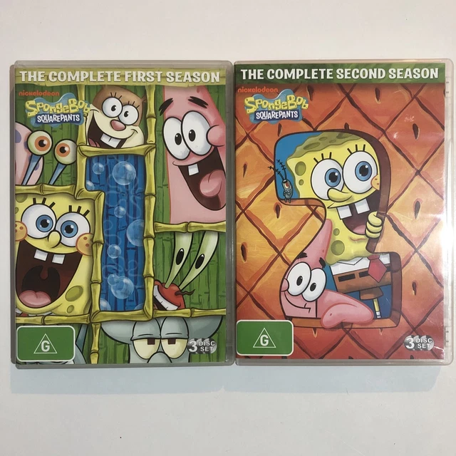 SPONGEBOB SQUAREPANTS SEASON The Complete First Second