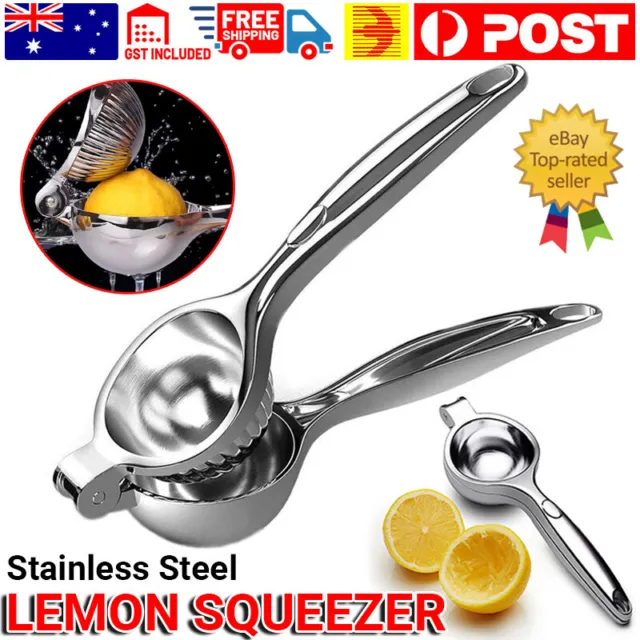 Stainless Steel Manual Hand Press Lemon Squeezer Fruit Orange Citrus Juice Tool
