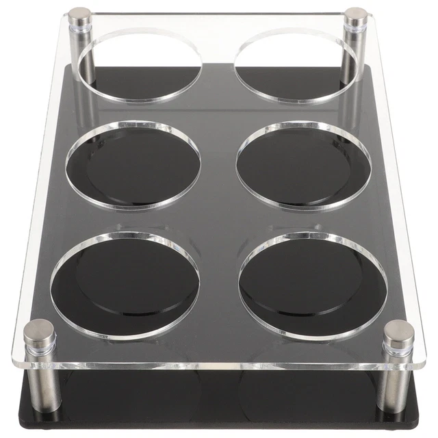 Shot Glasses Holder Bar Shot Glasses Holder Rack Whiskey Cup Serving Tray