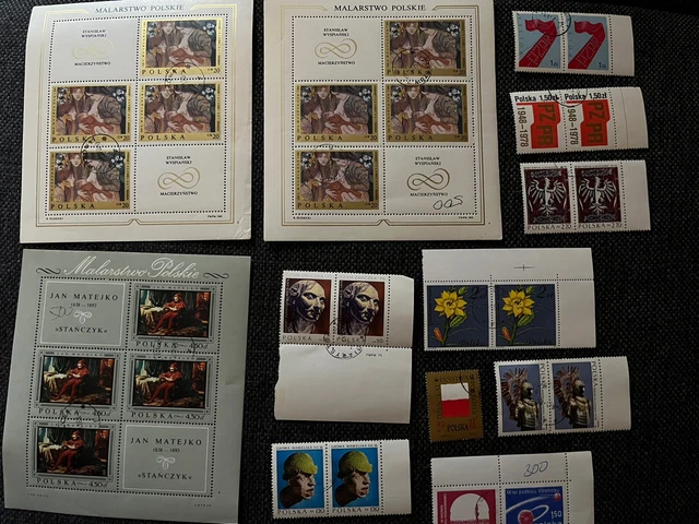 Polnische Alte Briefmarken