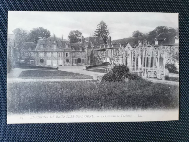 CPA 61 Environs de BAGNOLES-DE-L'ORNE - Le Château de Tueboeuf