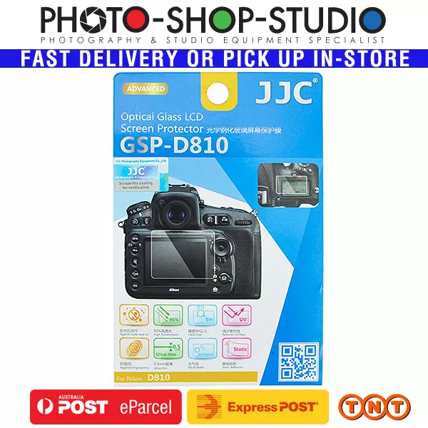 AU*JJC GSP-D810 Ultra-Thin Optical Glass LCD Screen Protector for Nikon D810