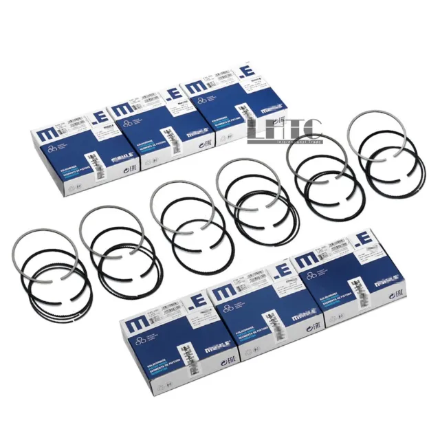 6x Piston Rings Set Mahle STD For BMW 320Ci 520i Z3 Z4 E39 E46 E60 M54B22 2.2L