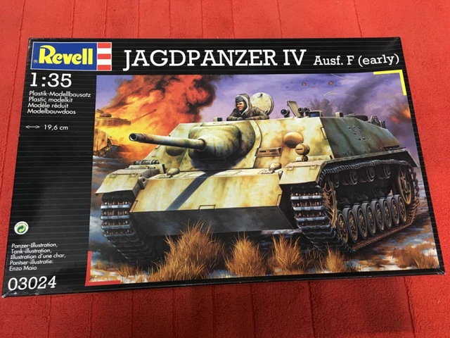 Maquette Revell 1/35 JagdPanzer IV Ausf. F (Early) - WWII - Réf. 03024