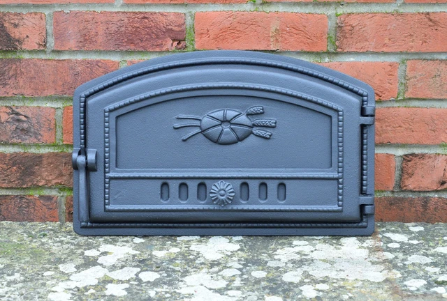 Porte De Four/fumoir En Fonte Avec Thermomètre - Dimensions 116x79 Cm - Réf. N°A7 - Neuve