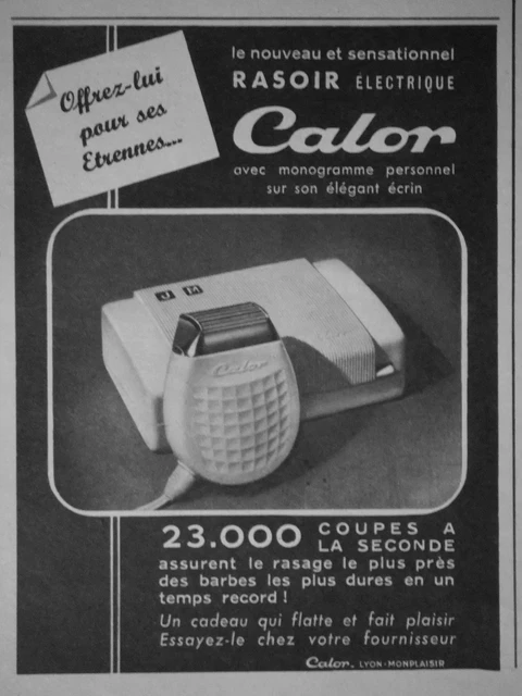 PUBLICITÉ 1925 CALOR L'aspirateur Électrique - Advertising EUR 3,00