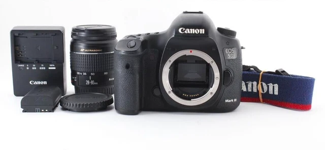 Canon EOS 5D Mark III 21.1MP Digital Camera Body w/ Lens EF 28-80㎜1:3.5-5.6Ｖ