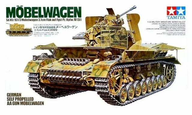 Kit Maquette Tamiya Mobelwagen, Echelle 1/35, REF.35237