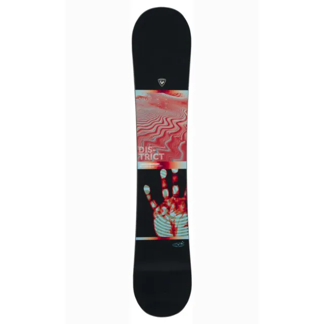 Tabla de Snowboard District Infrablack + Fijaciones K2 Indy Negro - Talla: XL