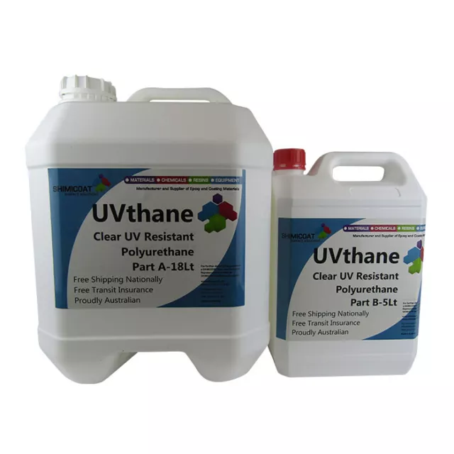 UVthane PLUS Laminating UV Resistant Clear Polyurethane In&Out Coating Easy DIY